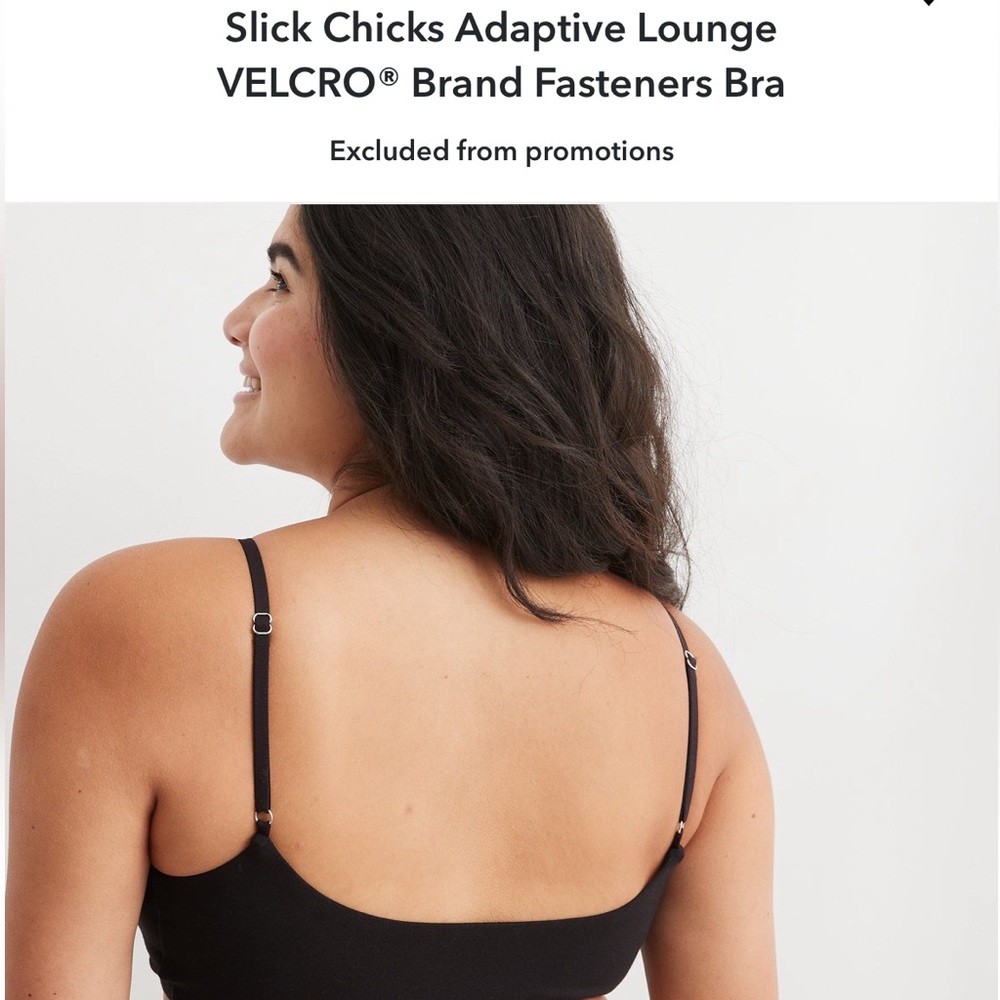 Slick chicks adaptive bras size XL aerie!!